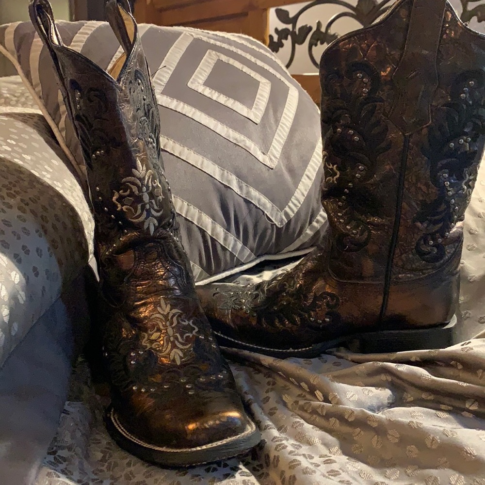 Corral boots 6.5 m like new